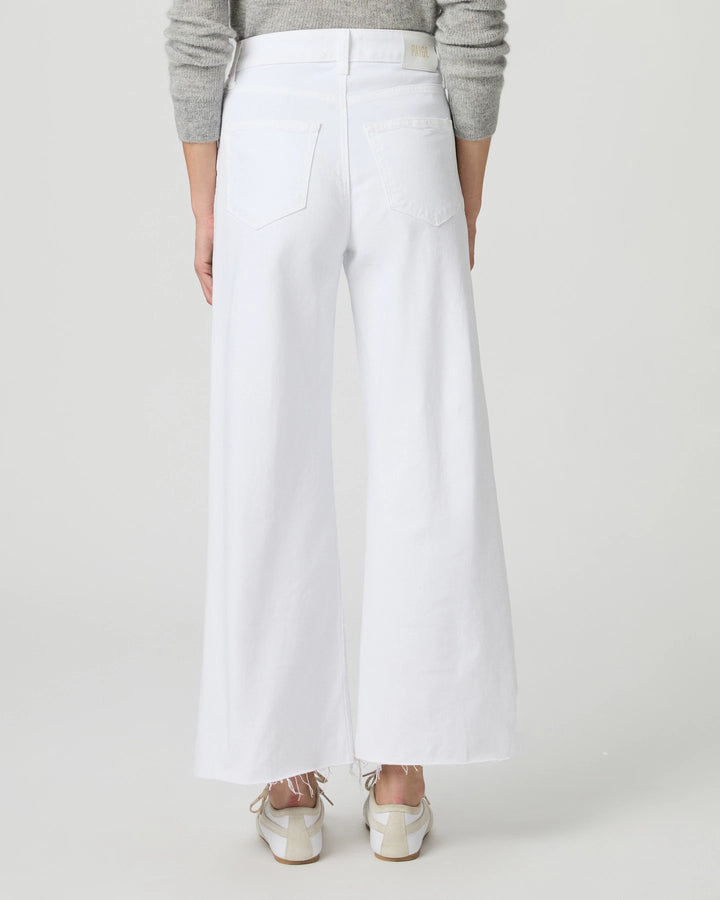 Anessa Petite w/ Raw Hem - Crisp White