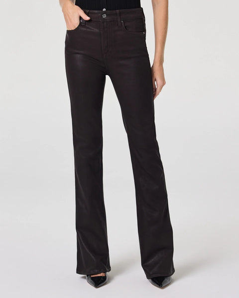 High Rise Laurel Canyon Jean w/ Luxe Coating - Chicory