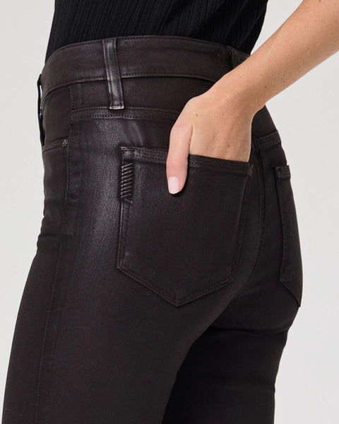 High Rise Laurel Canyon Jean w/ Luxe Coating - Chicory