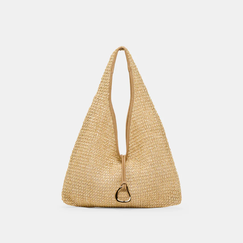 Natural Raffia Tote