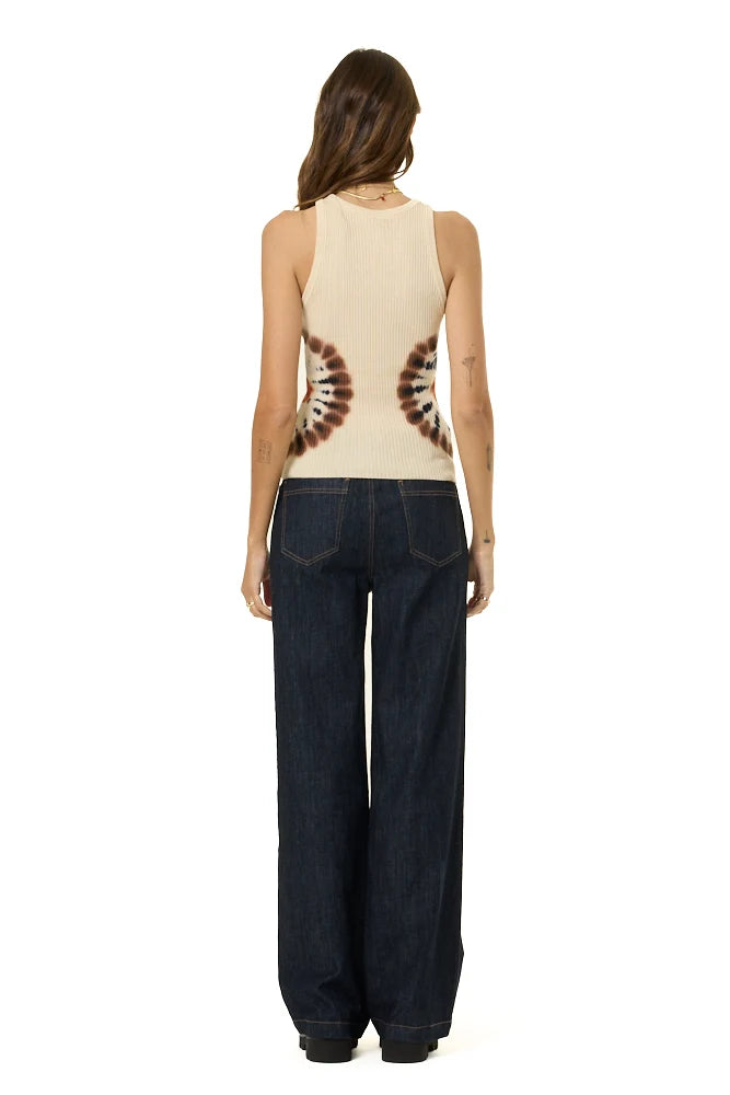 Meero Straight Leg Pant - Dark Indigo Denim