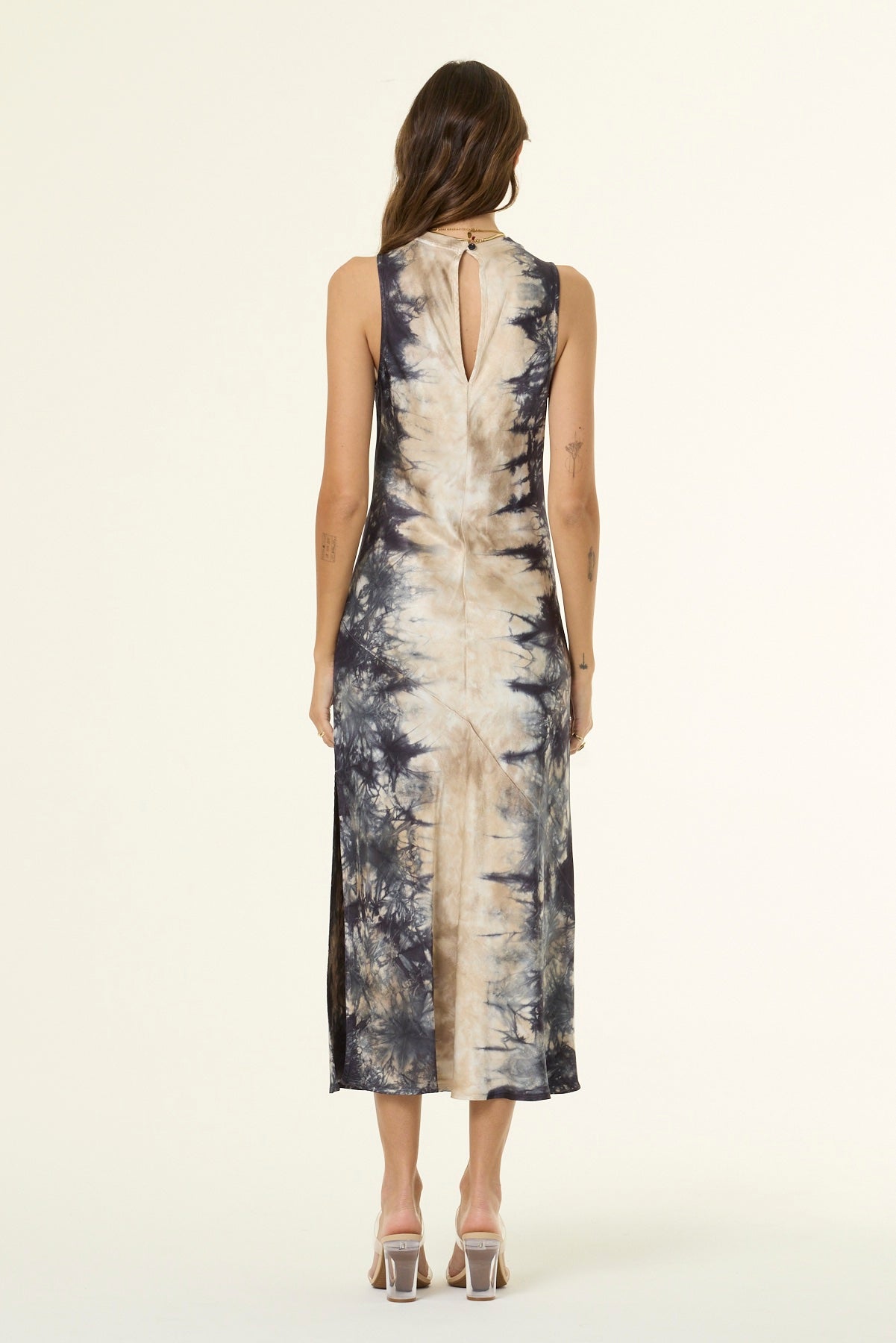 Quinta Midi Dress // Midnight Galaxy Wash