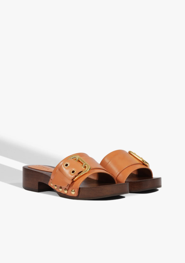 Irie Low Block Heel Flat