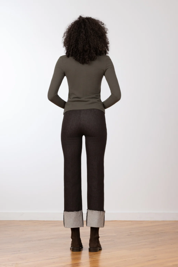 Bonnie Brown Denim Pant