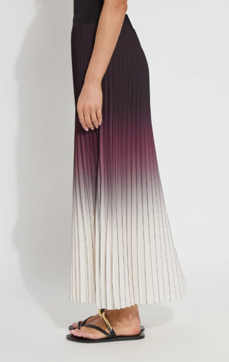 Fortunata Pleated Chiffon Skirt