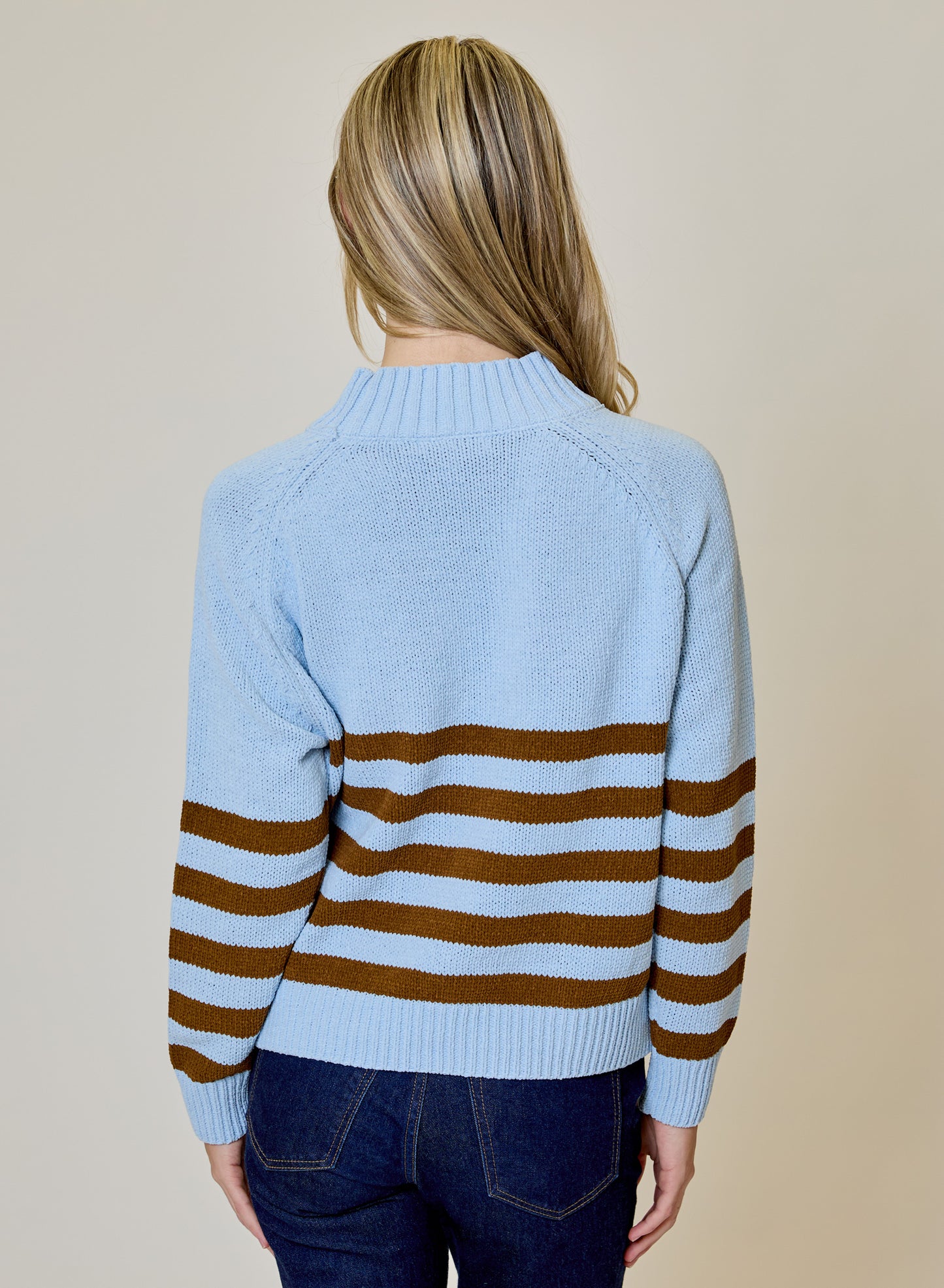 RAGLAN STRIPE SWTR