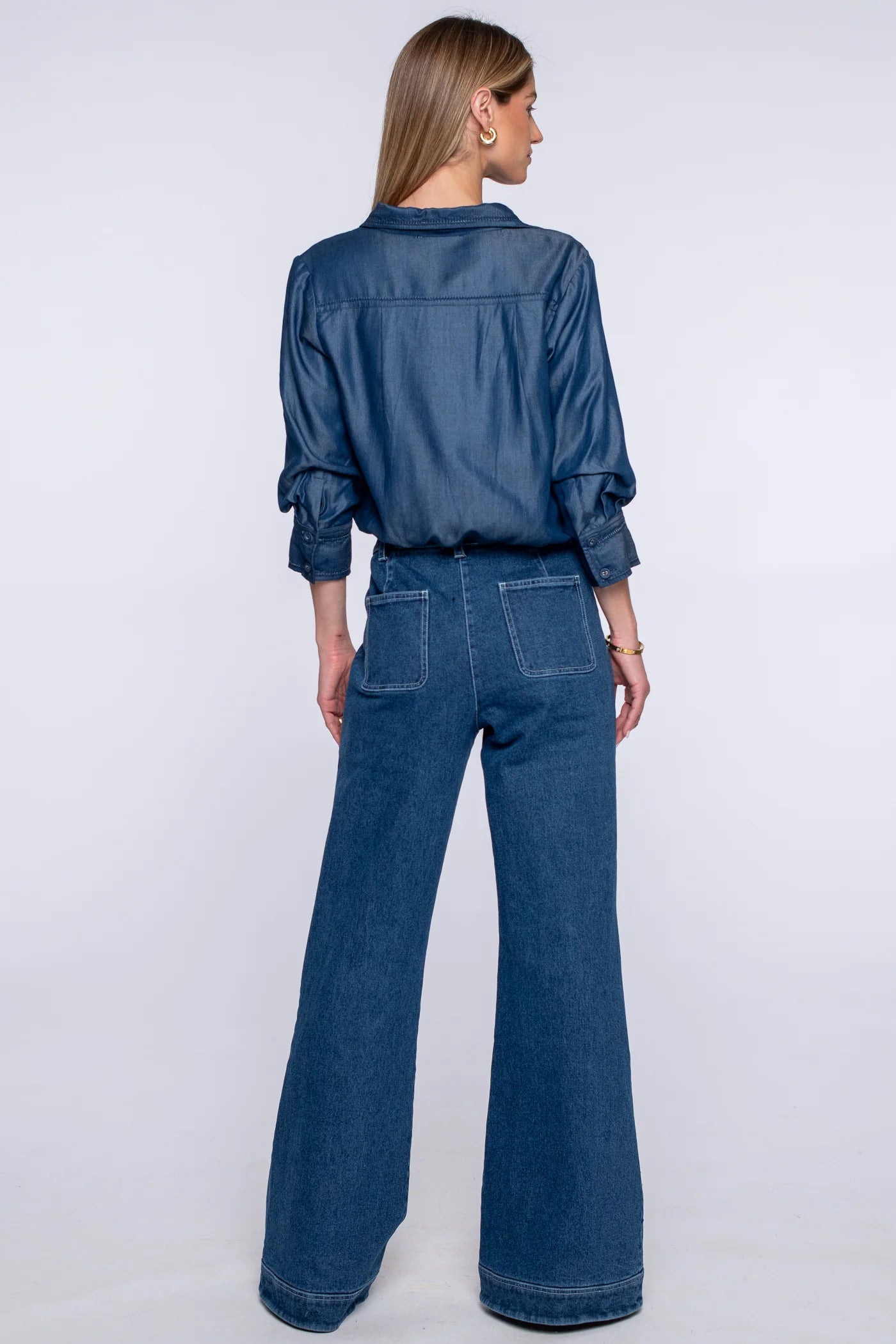Carter Top - Chambray
