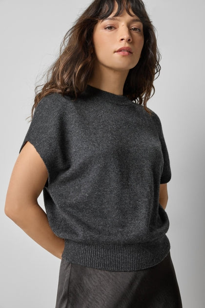 Banded Bottom Wedge Sweater