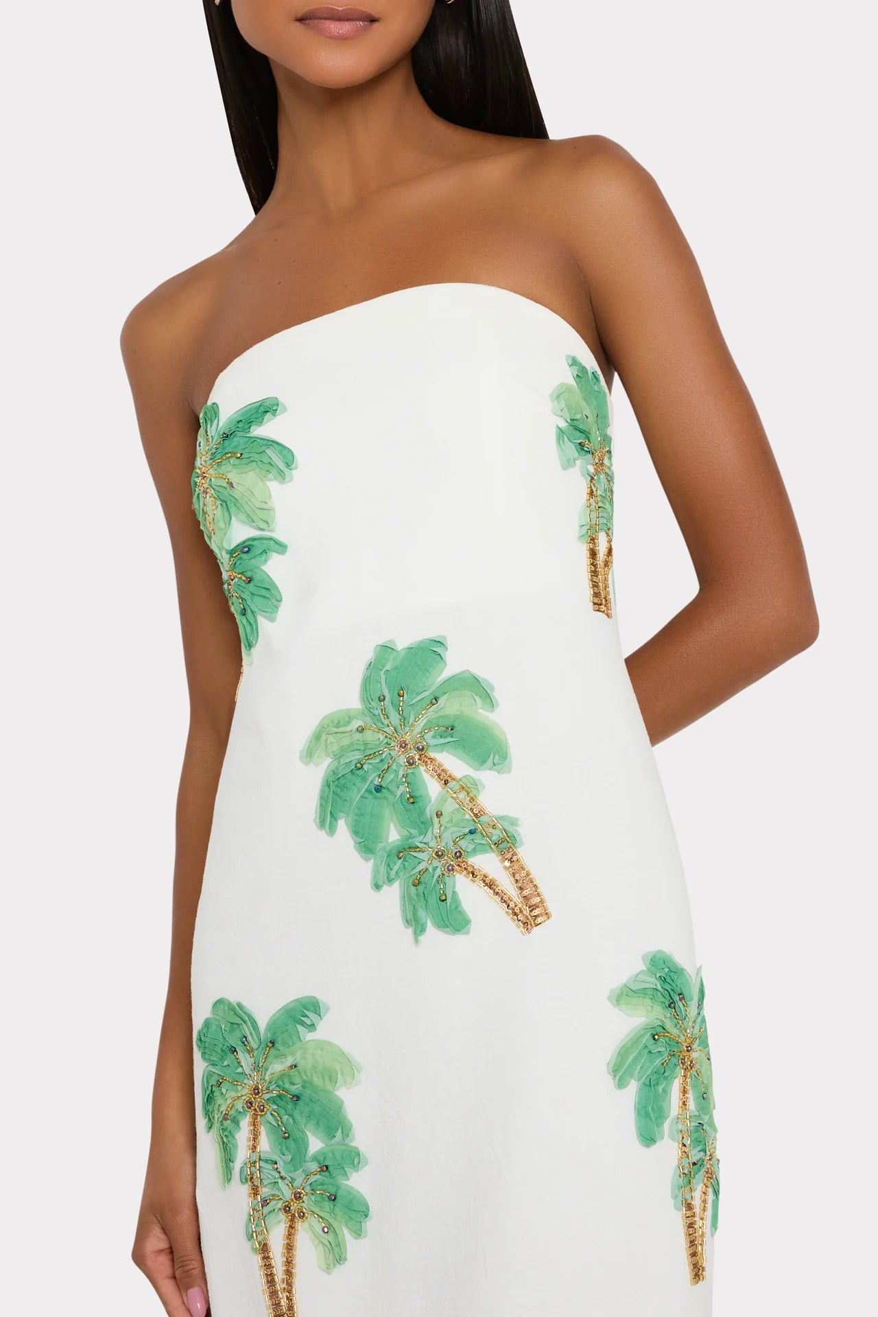 Clara Embroidered Maxi Dress