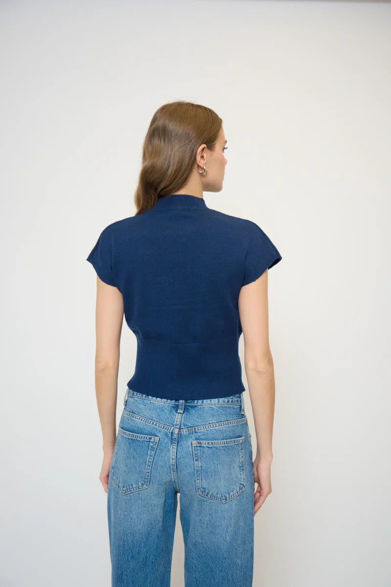 Crystal Embellished Dolman Sweater