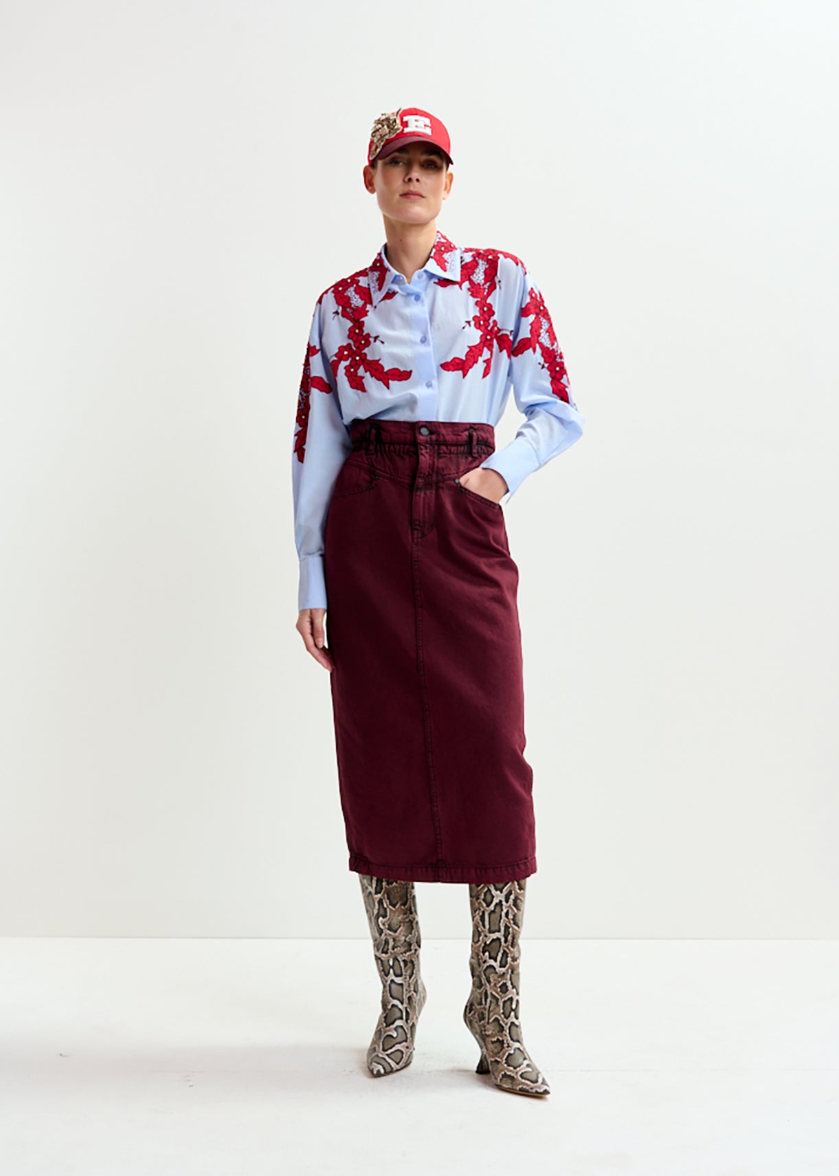 Inglewood embroidered shirt