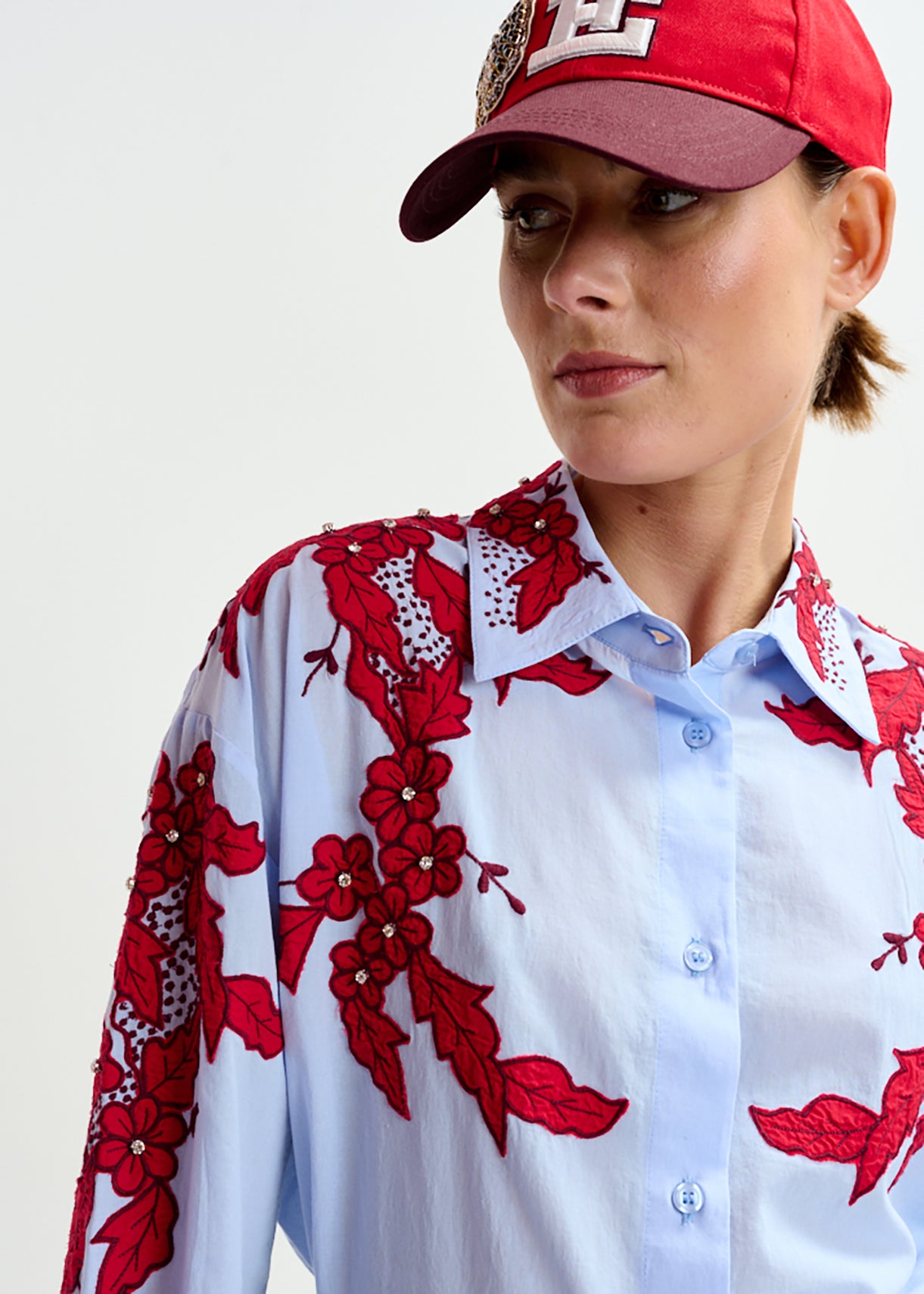 Inglewood embroidered shirt