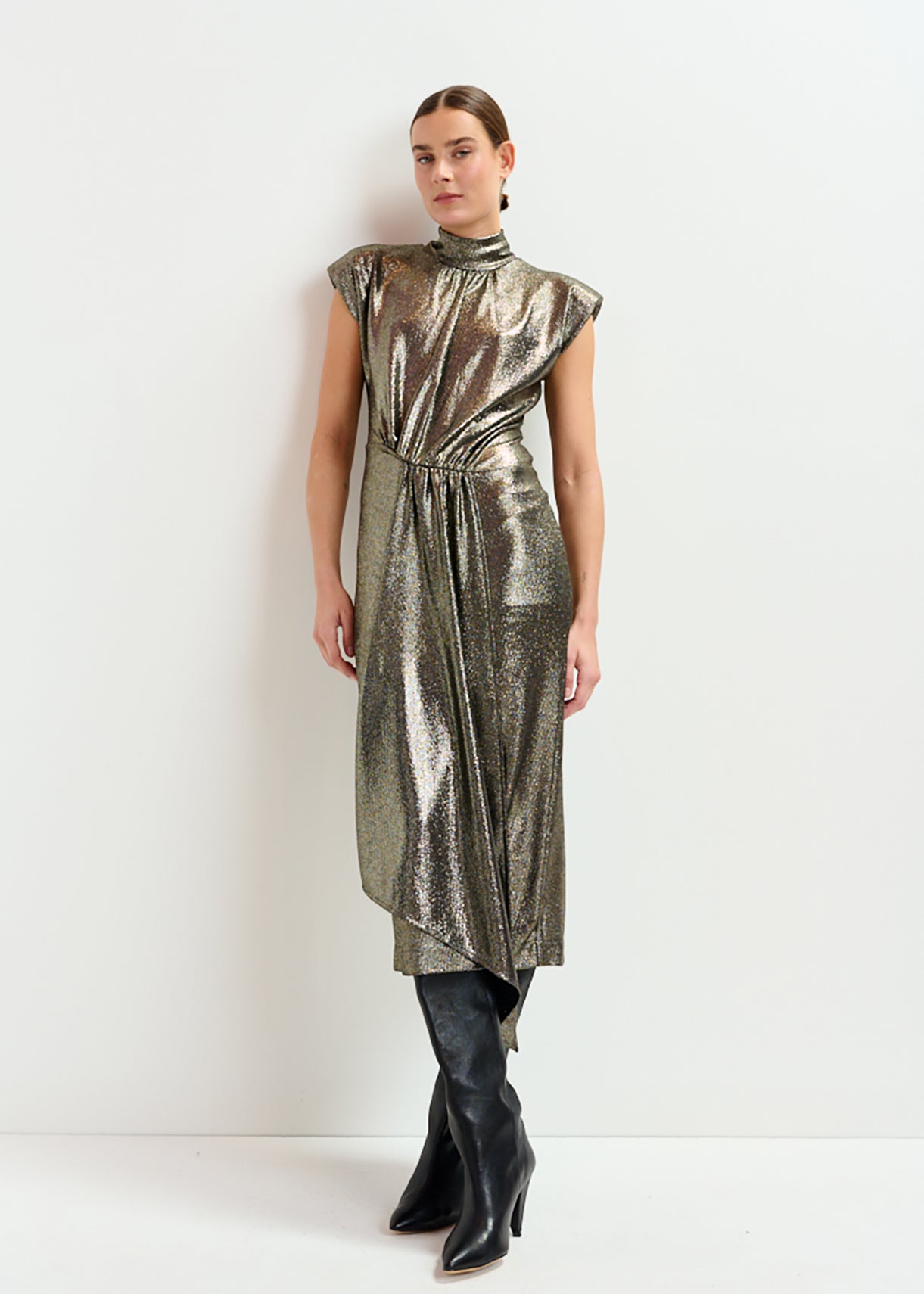 Iquarius jersey dress