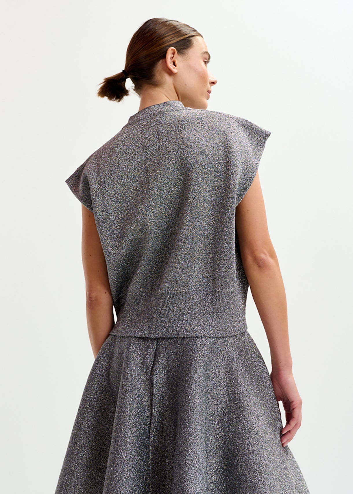 Itdance lurex knitted pullover