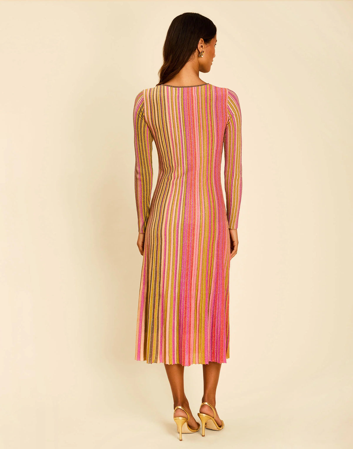 James Knit Midi Dress