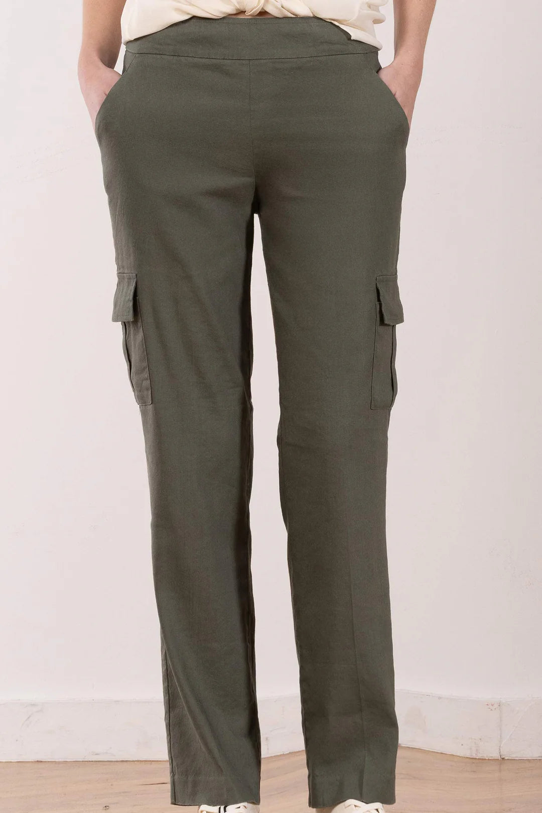 Kool Linen - Olive Green