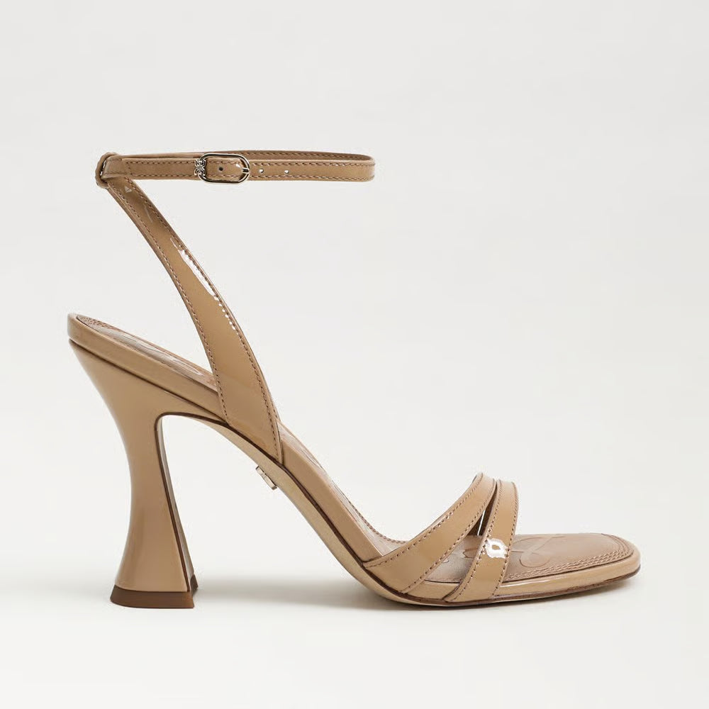 Junie Strappy Sandal - Tan Patent Leather