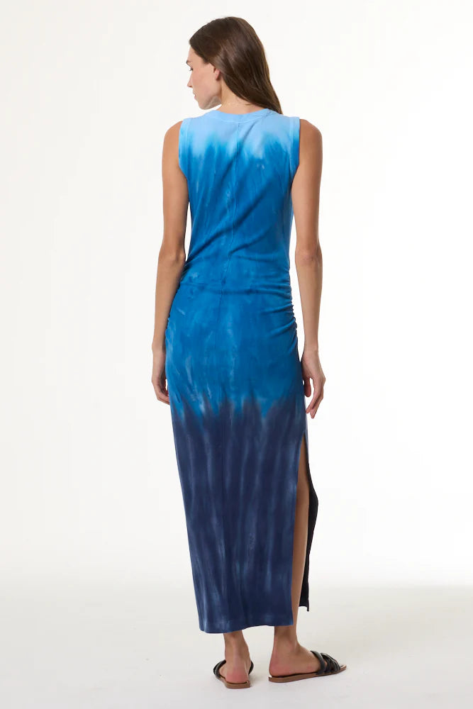 Tamara Dress - Blue Brushed Ombre