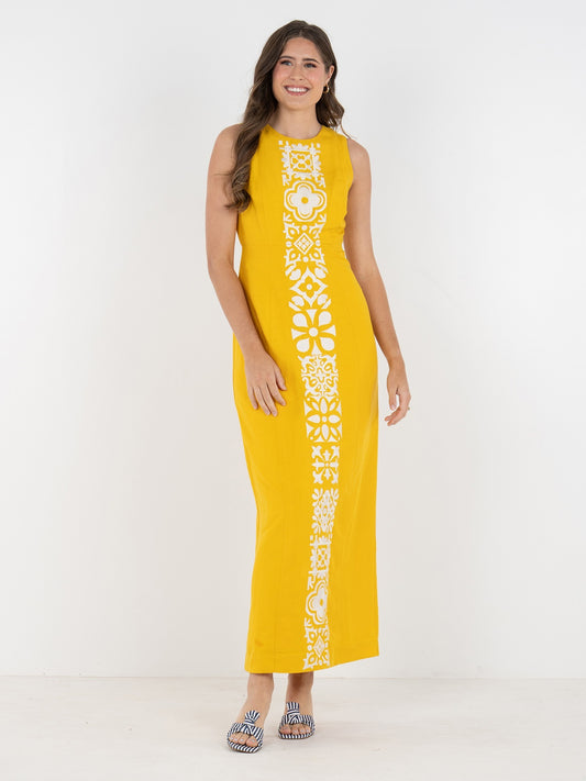 Hepburn Dress - Golden Hour