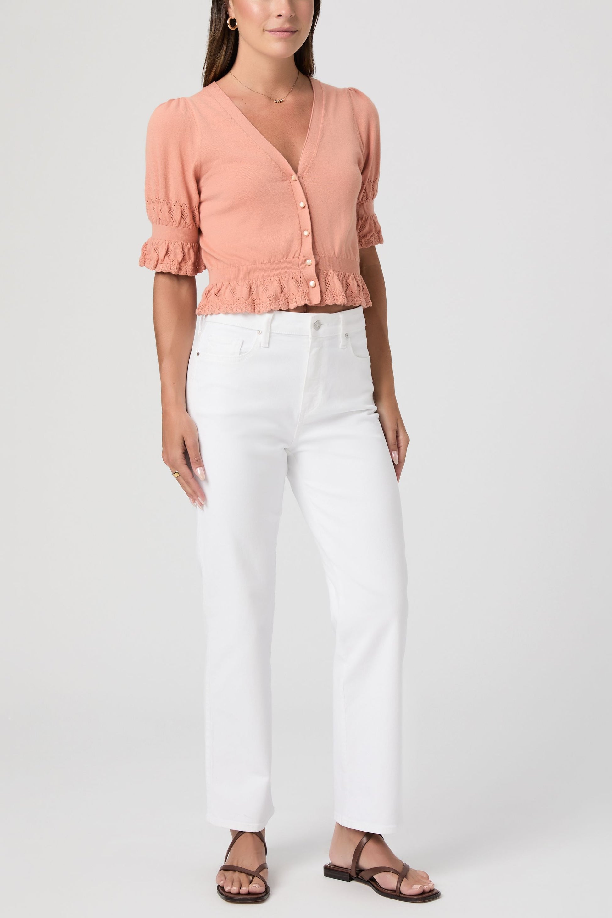 Mason Ankle - Crisp White