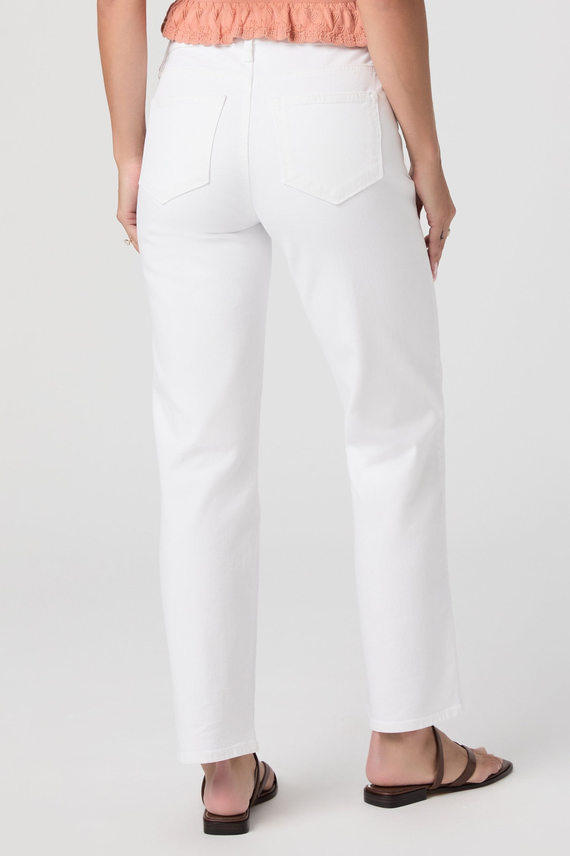 Mason Ankle - Crisp White