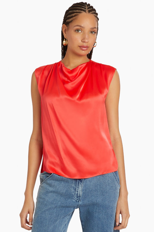 Crimson Freya Top