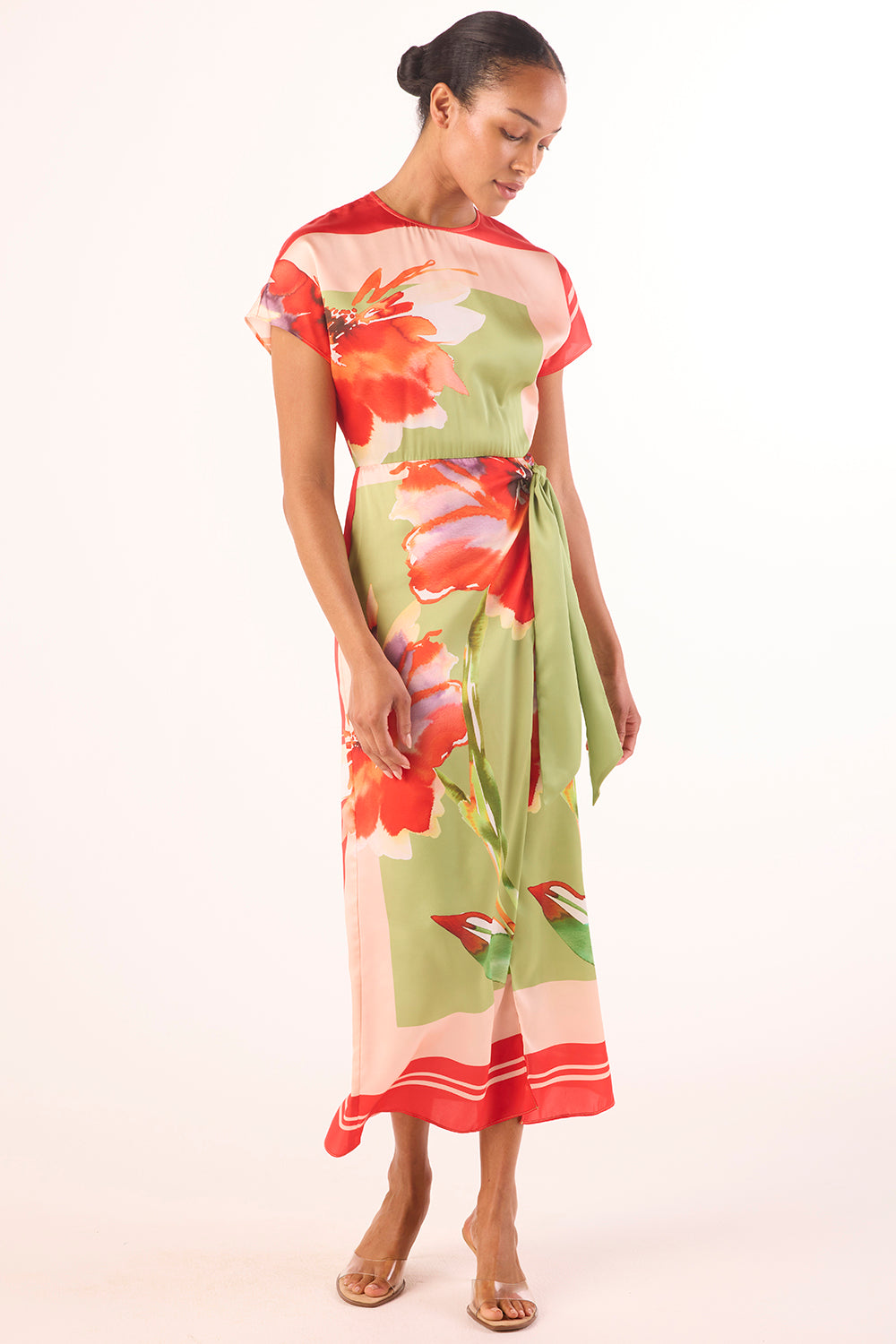 SCARF FLORA ST