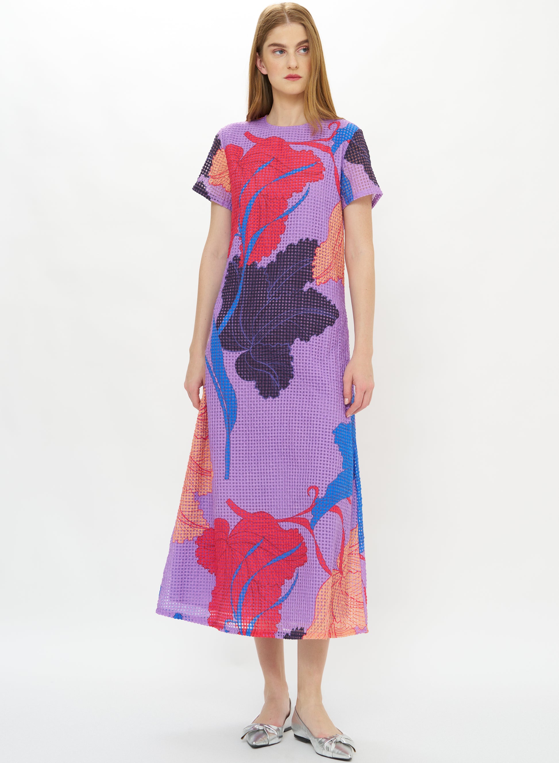 Short Sleeve Shift Maxi