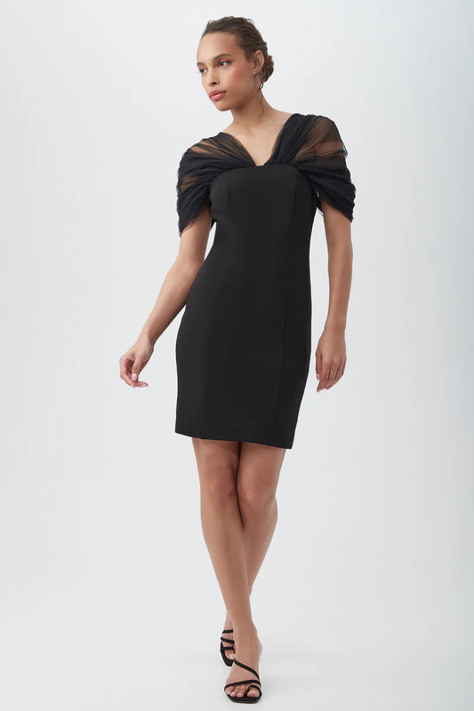 Yuma V-Neck Sheath Dress