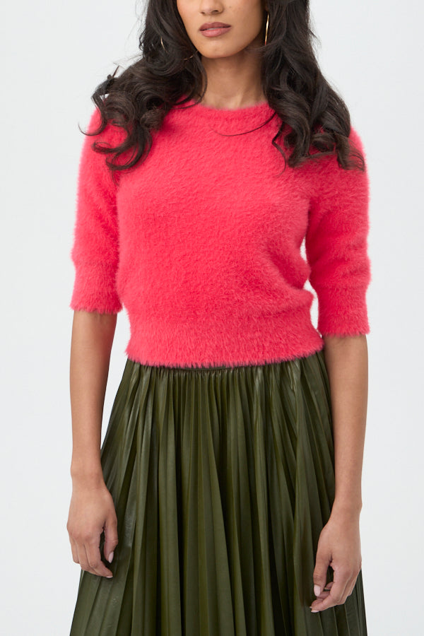 MALIAH FUZZY SWEATER