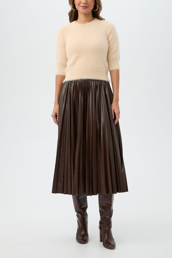 MALIAH FUZZY SWEATER