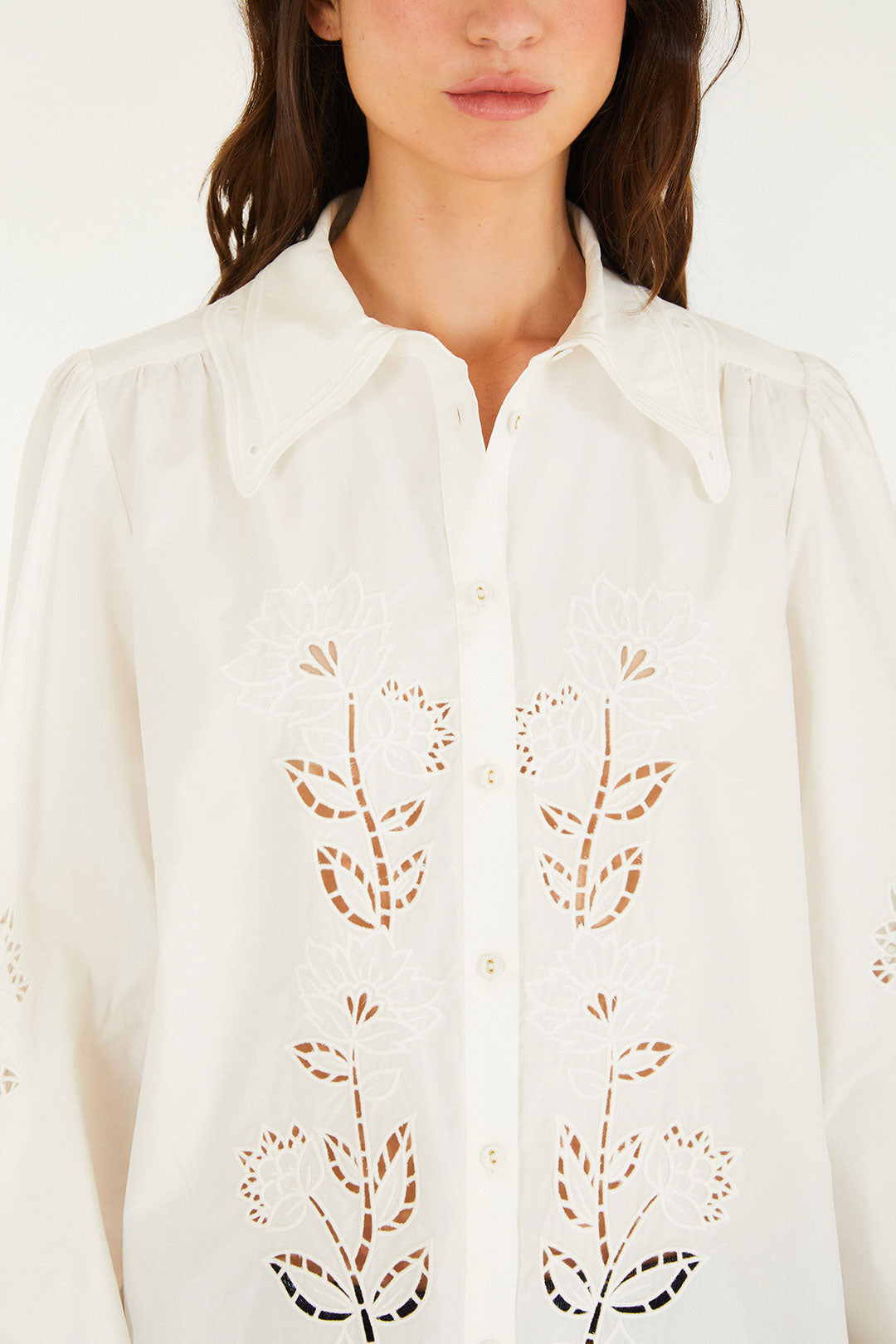 RICHELIEU WHITE LONG SLEEVE SHIRT