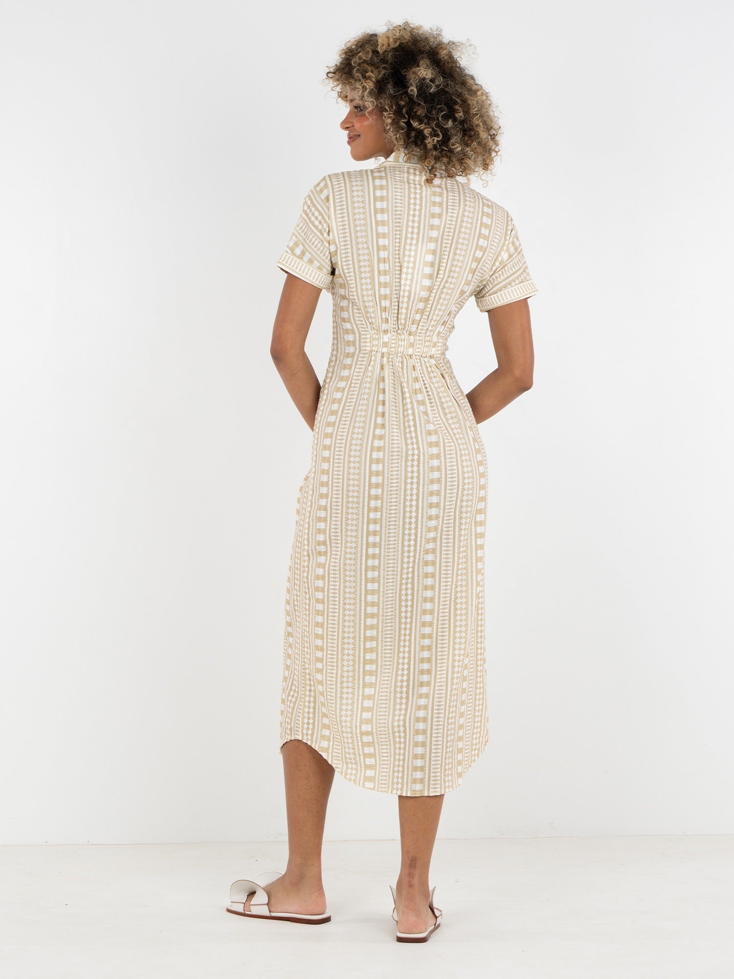 Georgia Dress - Piazza Stripe