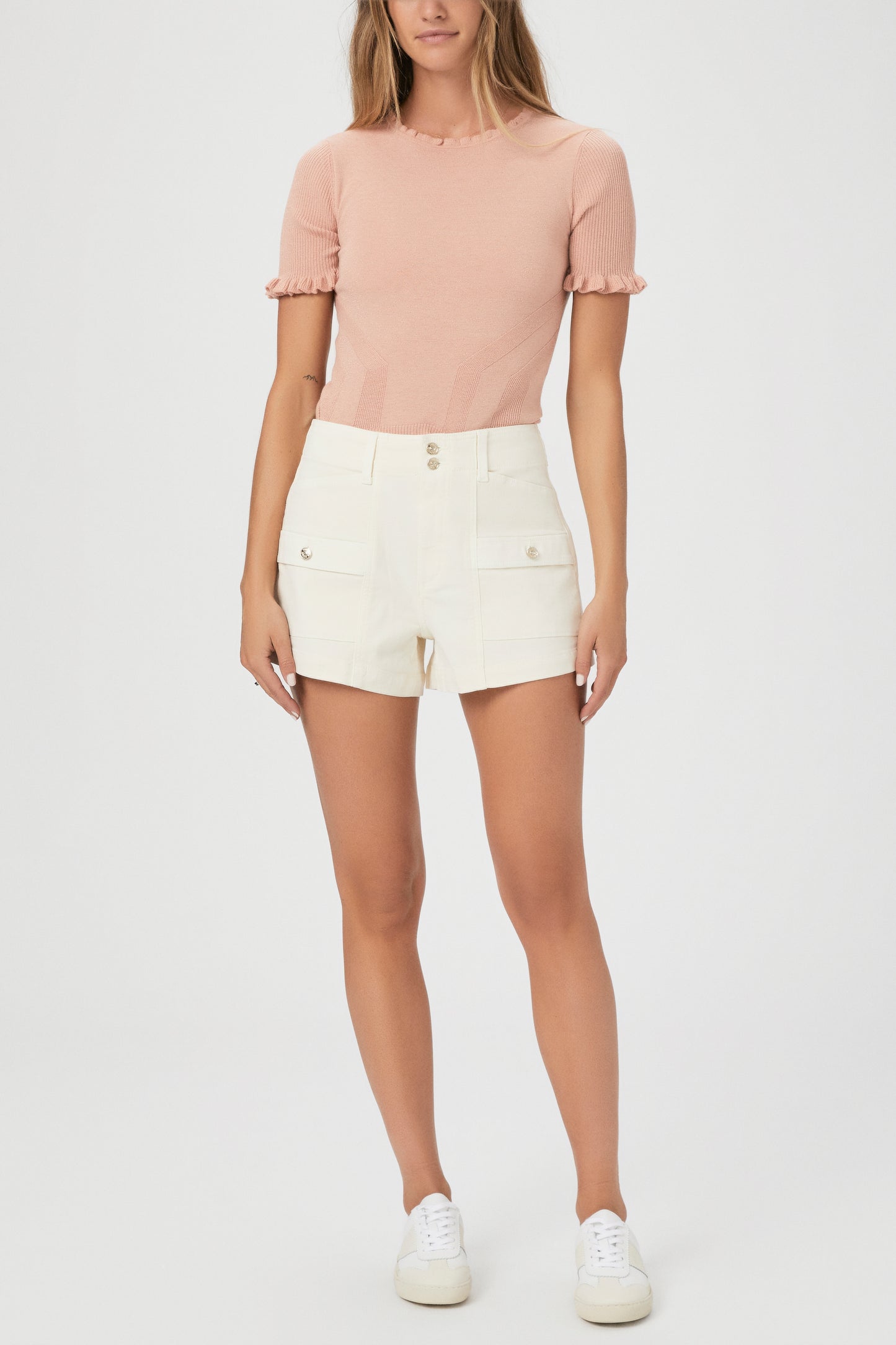 Olivia Cargo Short  - Quartz Sand