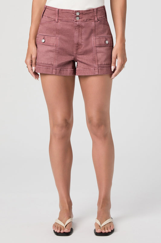 Olivia Cargo Short - Vintage Brick Berry