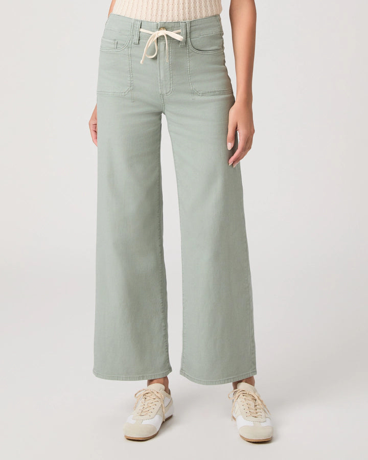 Ari W/ Waistband Tie + Stitch Thru Utility Pocket - Vintage Seaglass
