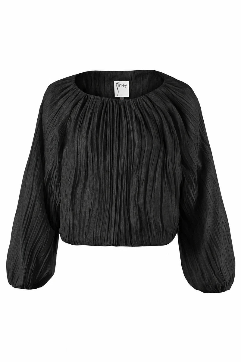 Cameron Blouse - Black Crush