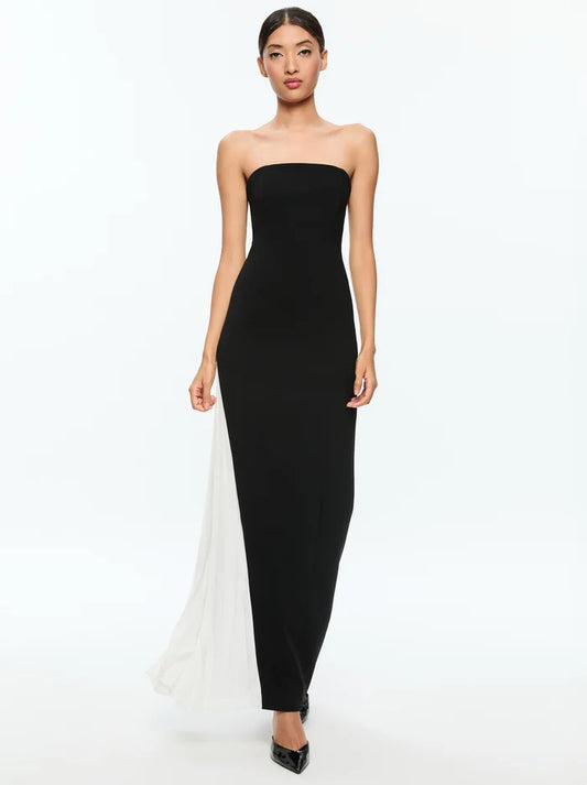 Retha Strapless Maxi Dress