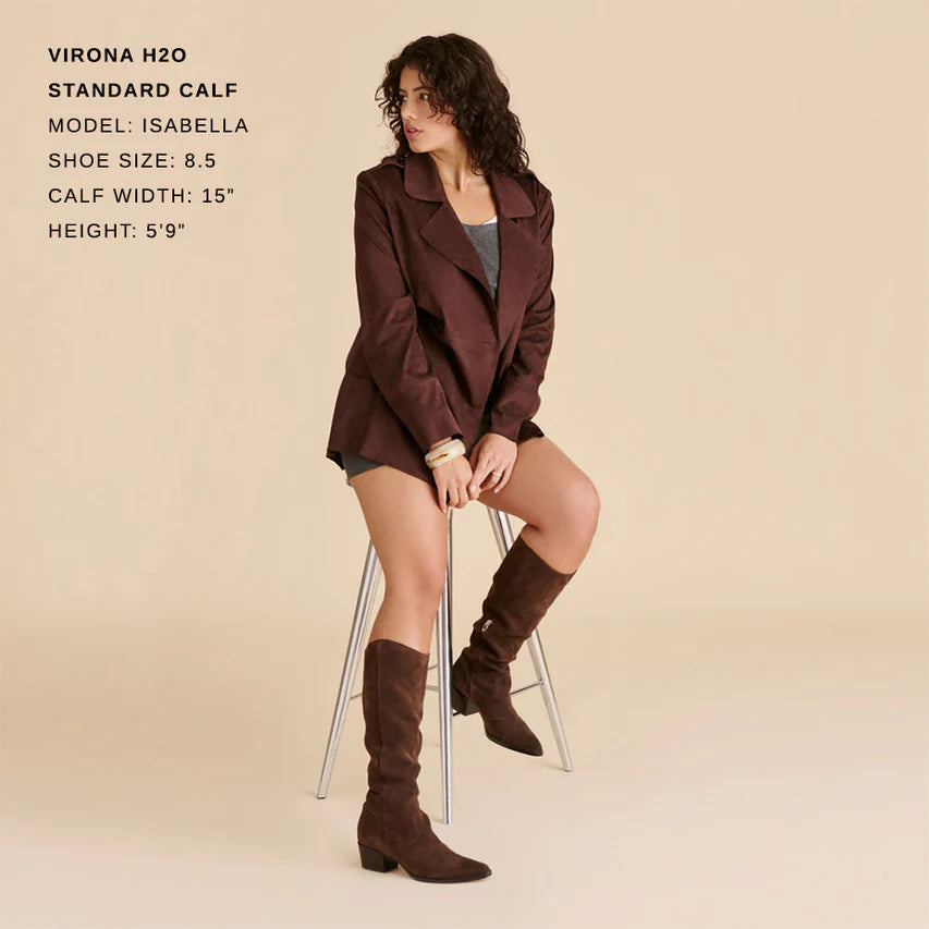 Virona H2O Boots Dk Brown Suede