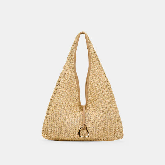 Natural Raffia Tote