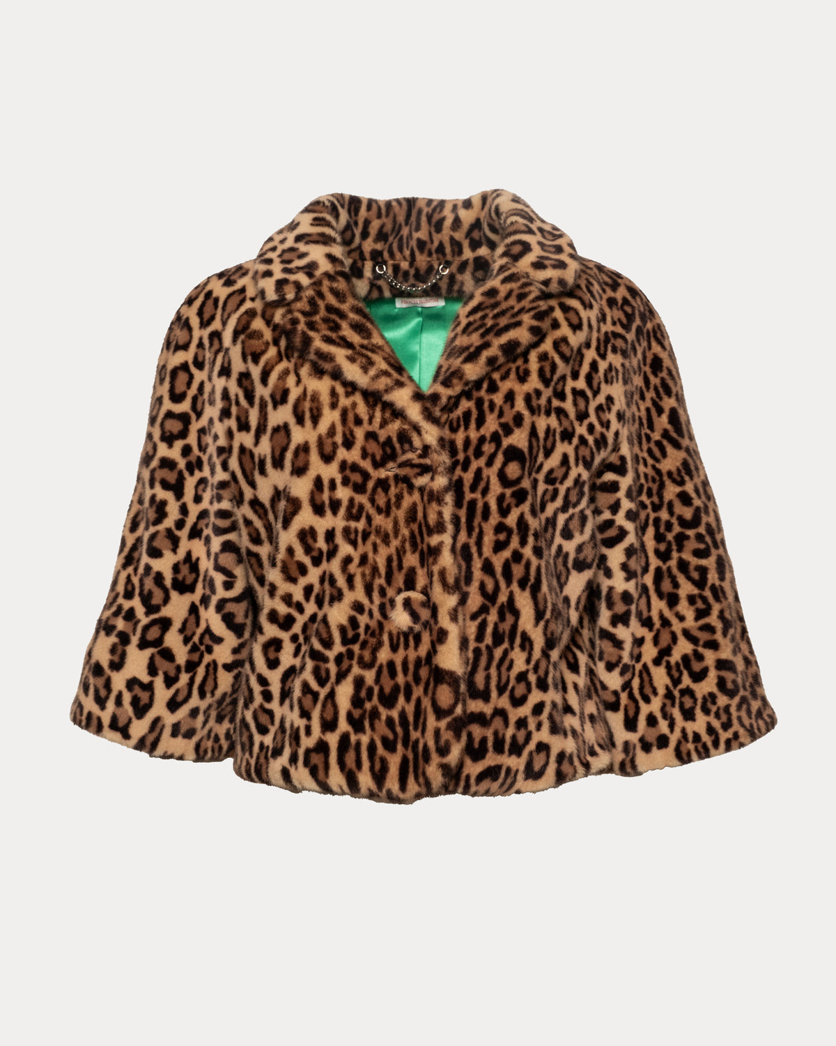Blaine Jacket Leopard Faux Fur Faux Fur Multi