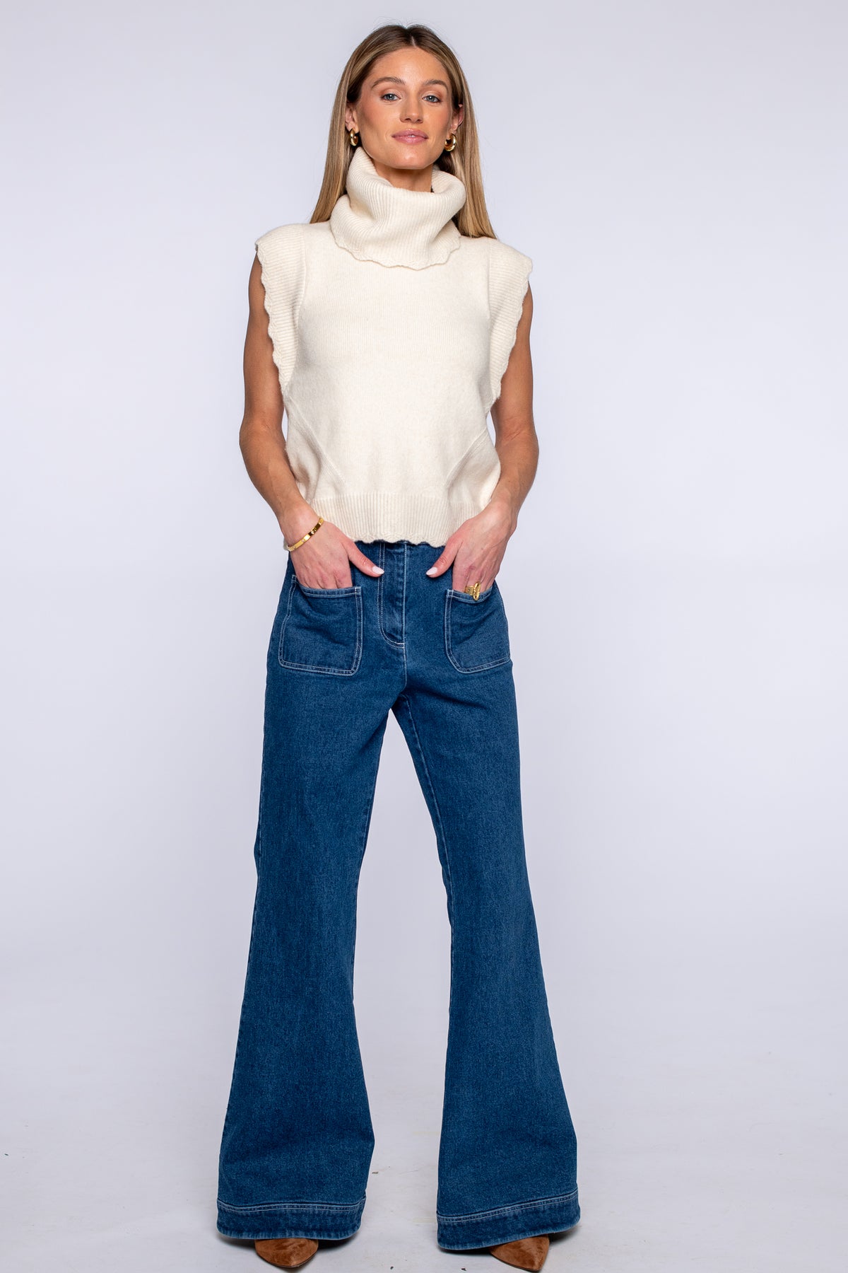 HEATHER CONVERTIBLE SWEATER