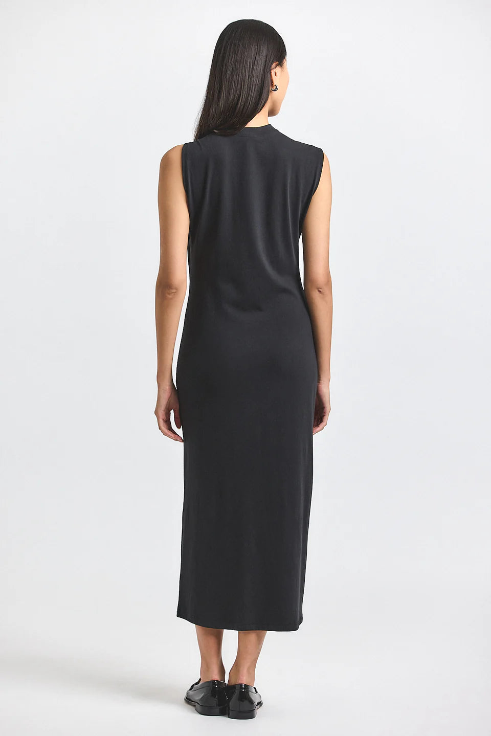 Evelise Asymmetric Twist Dress
