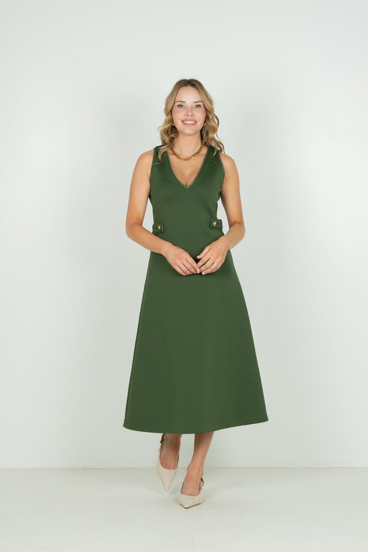 Cleo Dress - Black Forest