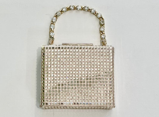 Crystal Square Clutch