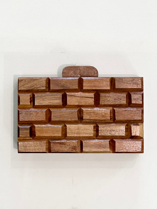 Wooden Brick Clutch