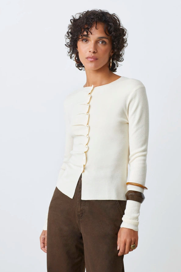 Gamira Pleated Cardigan