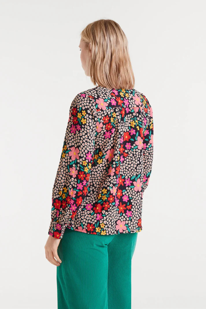 Garden Print Blouse