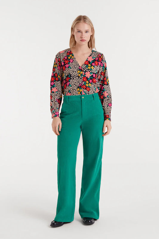 Garden Print Blouse