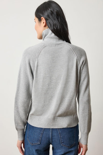 Relaxed Turtleneck Sweater